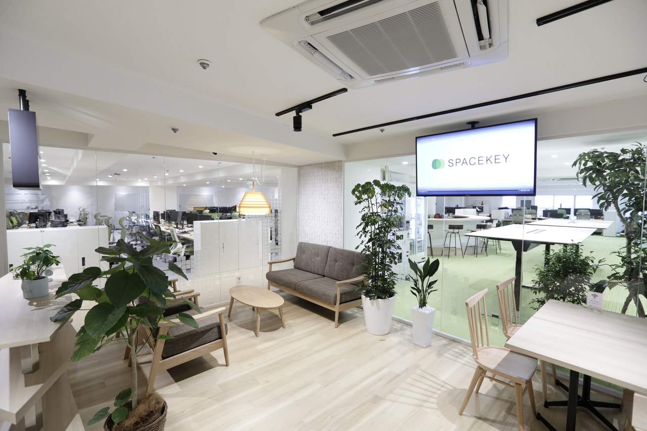 新オフィスのご紹介 株式会社スペースキー Spacekey Inc 新オフィスのご紹介 株式会社スペースキー Spacekey Inc