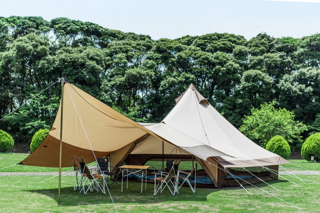 一時的な宿不足 遊休地活用 地域の課題をアウトドアで解決 Awaodori Camp 19予約販売中 株式会社スペースキー Spacekey Inc
